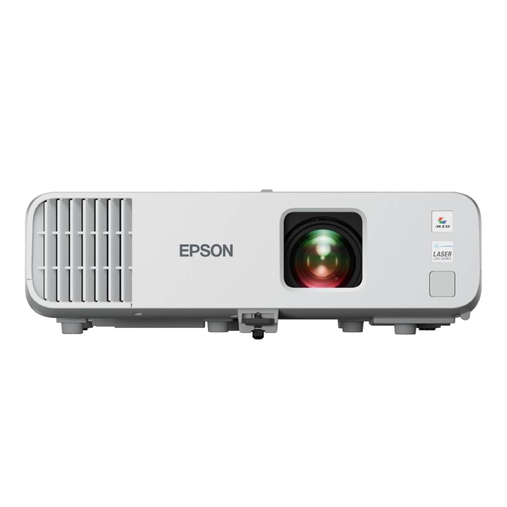 Proyector multimedia Epson Powerlite L210W, 4500 lúmenes, WXGA (1280 x 800), proyecta hasta 300”, control remoto, blanco