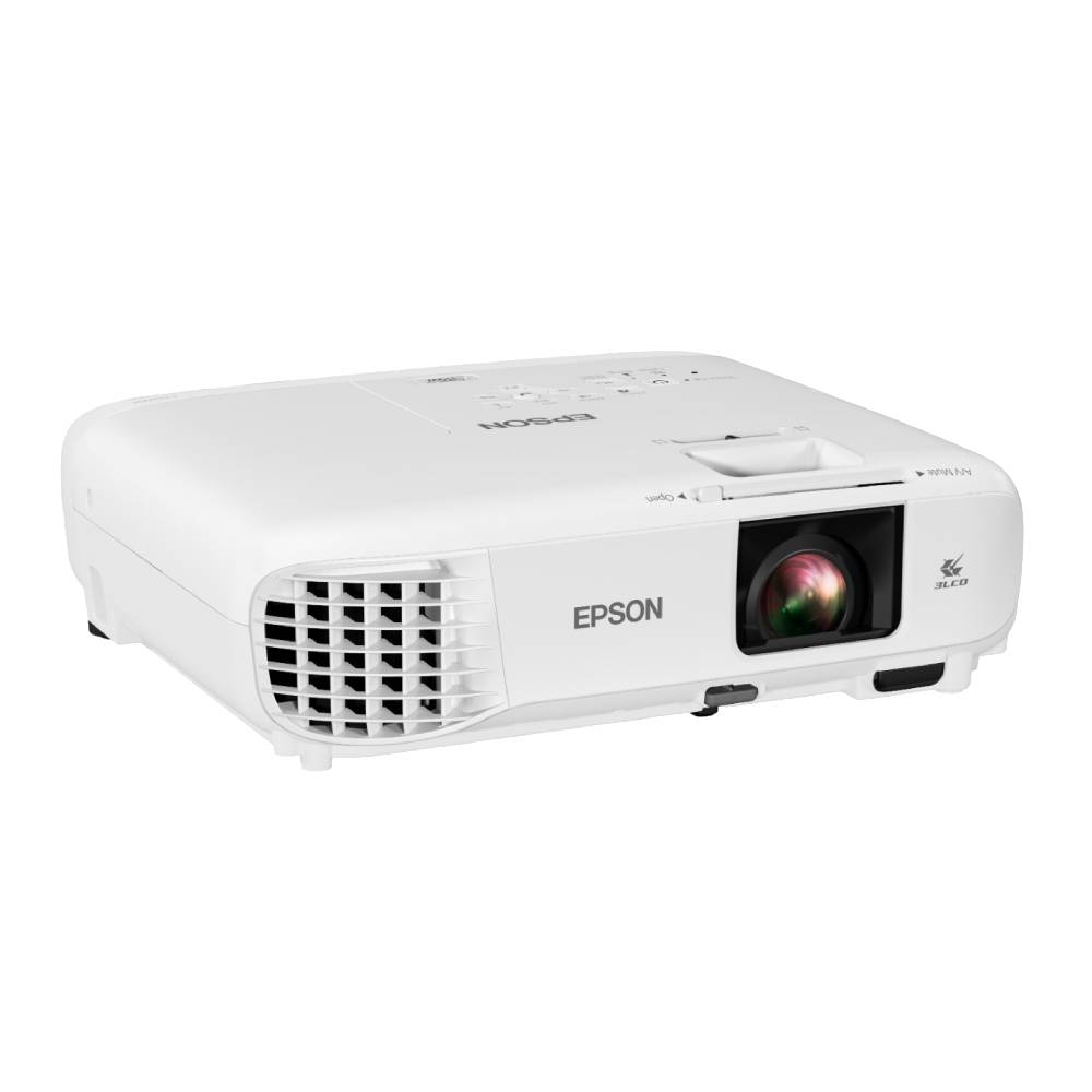 Imagen 2 del producto Proyector multimedia Epson Powerlite 119W, 4000 lúmenes, WXGA (1280 x 800), proyecta hasta 320”, control remoto, blanco