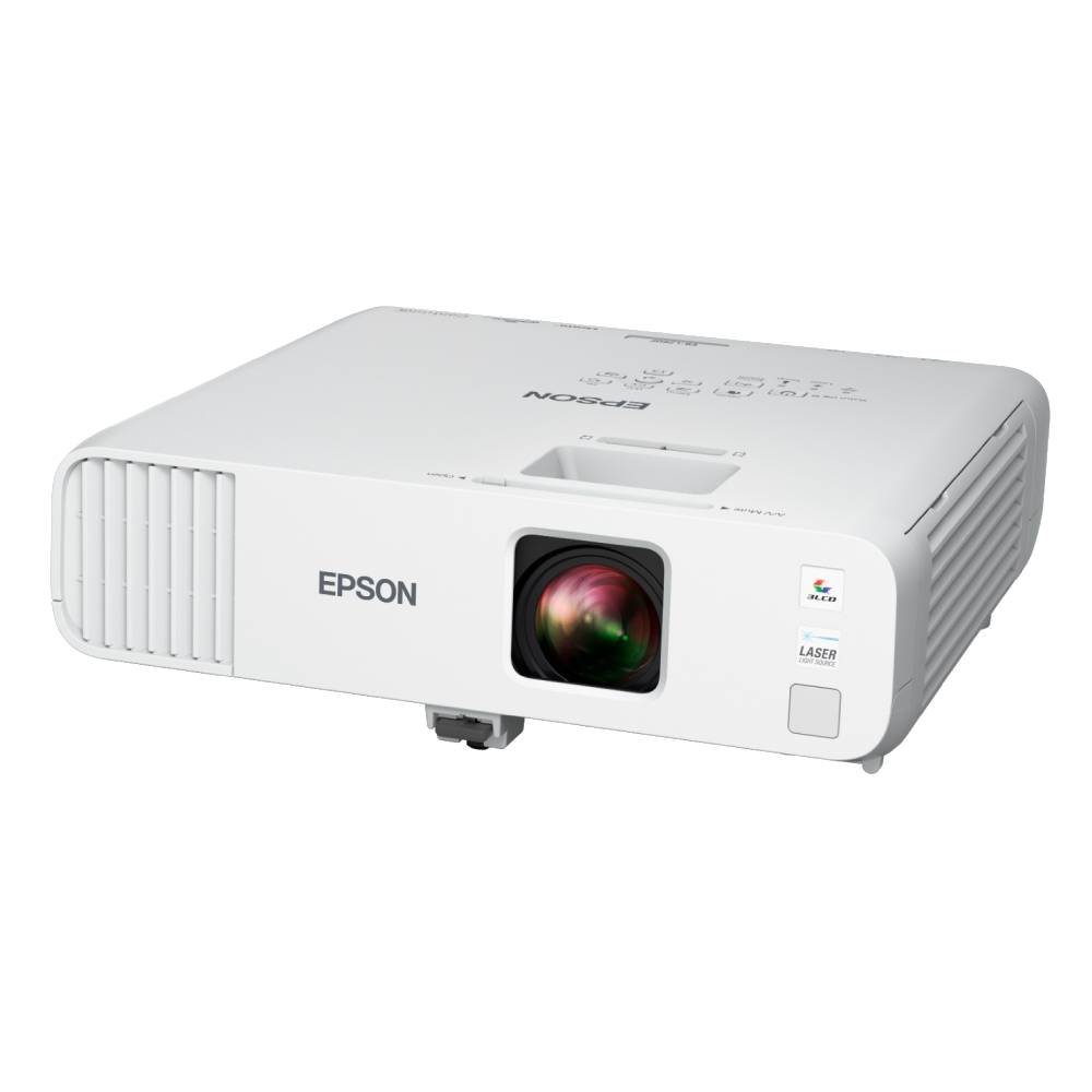 Proyector multimedia Epson Powerlite L260F , 4600 lúmenes, proyección 310”, control remoto, blanco
