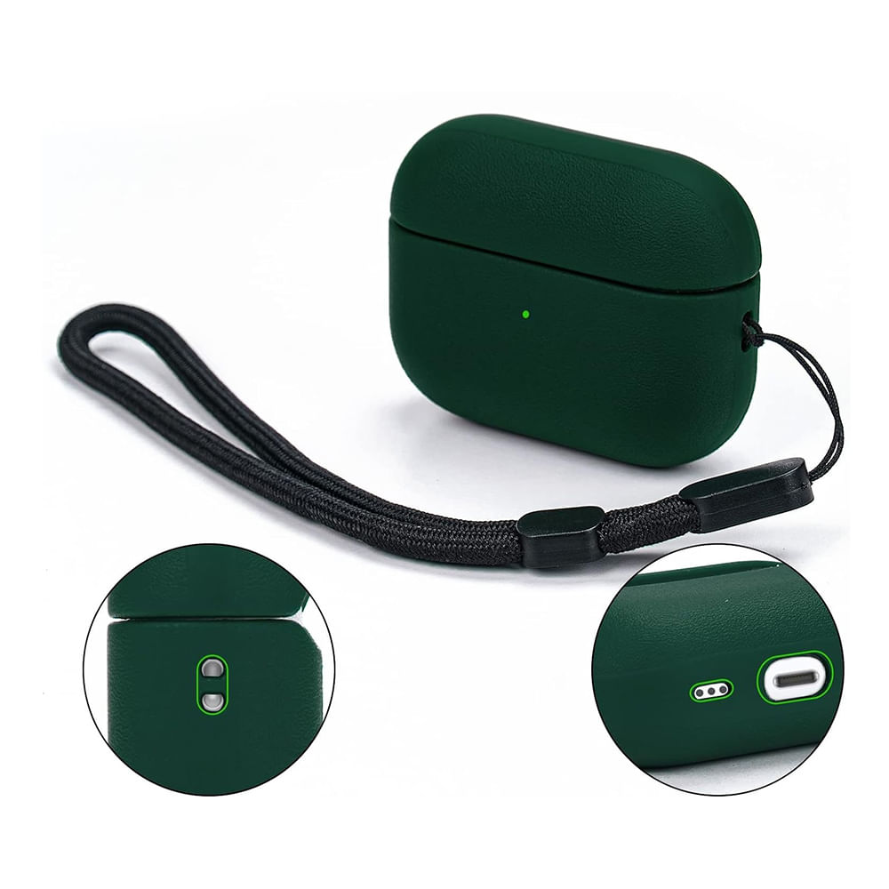 Imagen 2 del producto Case para Airpods 3ra generación verde