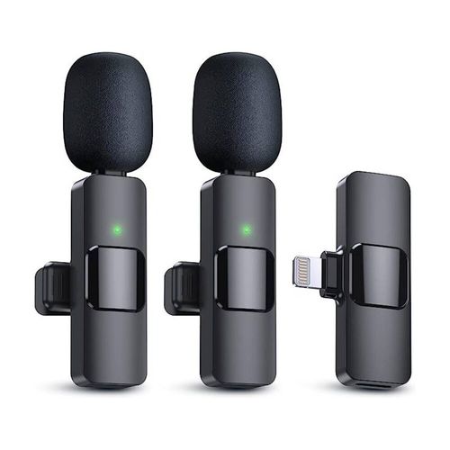Micrófono inalámbrico Lavalier K9 dual Iphone