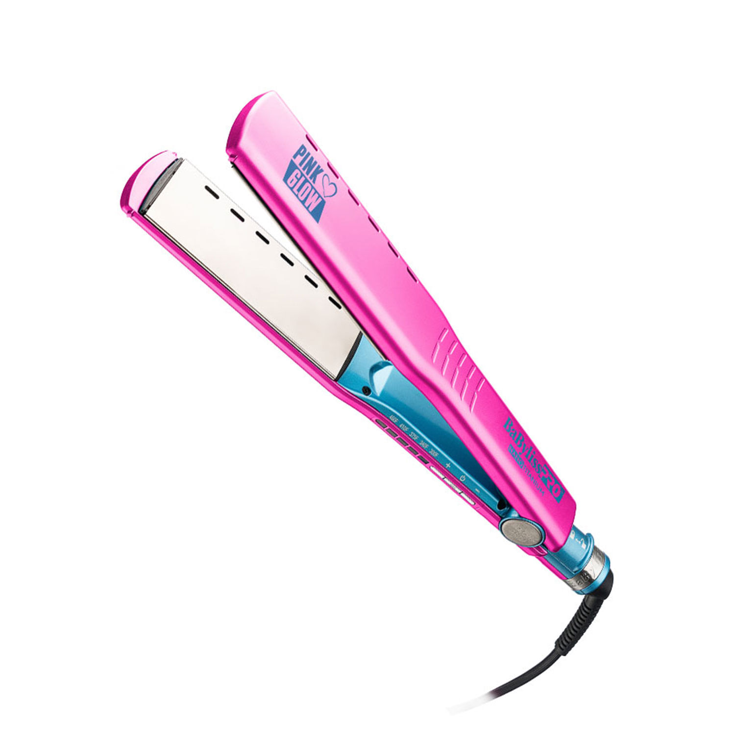 Imagen 1 del producto Plancha BaBylissPRO Wet & Dry 1 ½ Iónica Vented Pink Glow