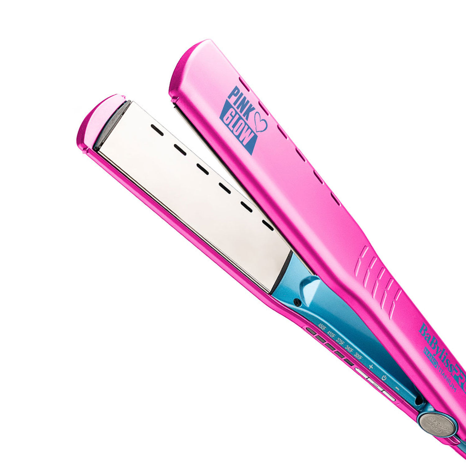 Imagen 2 del producto Plancha BaBylissPRO Wet & Dry 1 ½ Iónica Vented Pink Glow