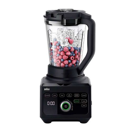 Licuadora Braun Powerblend 9 1600w, 10 velocidades, vaso de tritan de 2 litros, negro