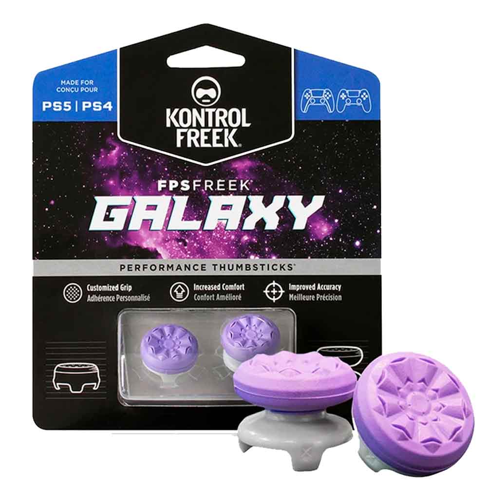 KontrolFreek Galaxy para Mando PS4 PS5 Precisión FpsFreek Grip Morado