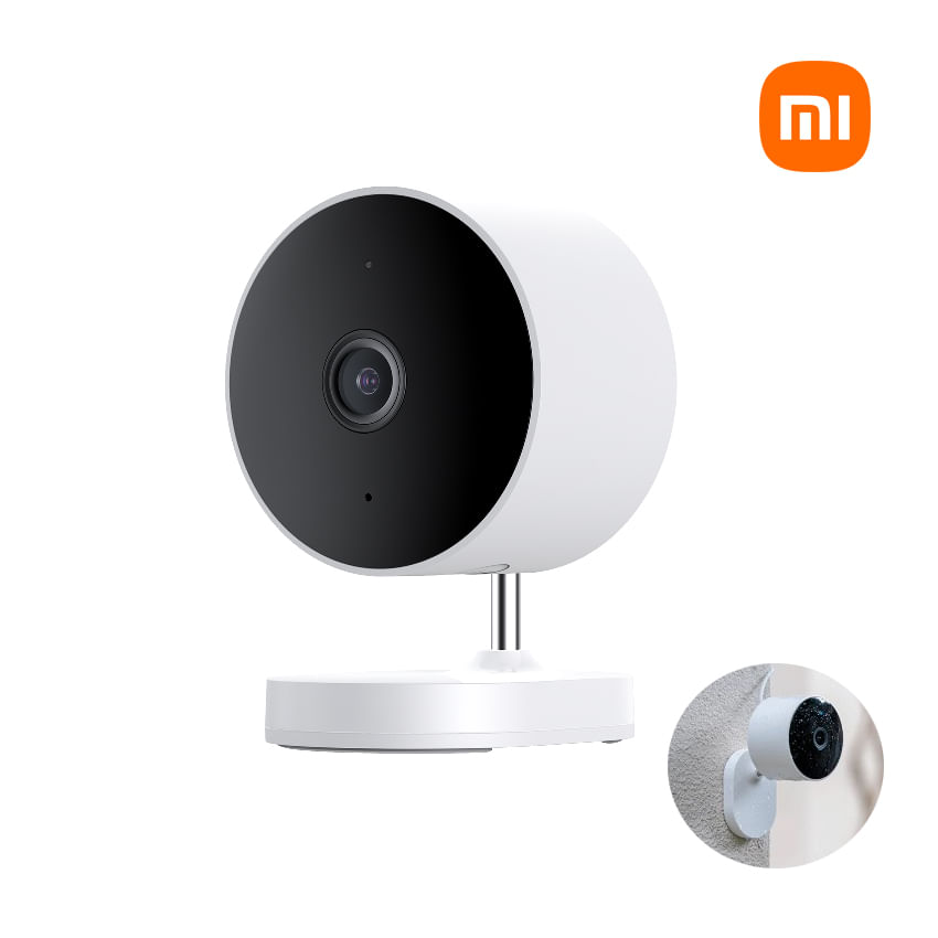 Imagen 2 del producto Cámara de seguridad Xiaomi AW200 exterior 1080p alta definición, blanco