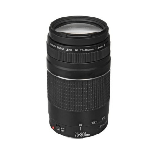 Lente para cámara Canon EF-75-300MM F/4-5.6 III