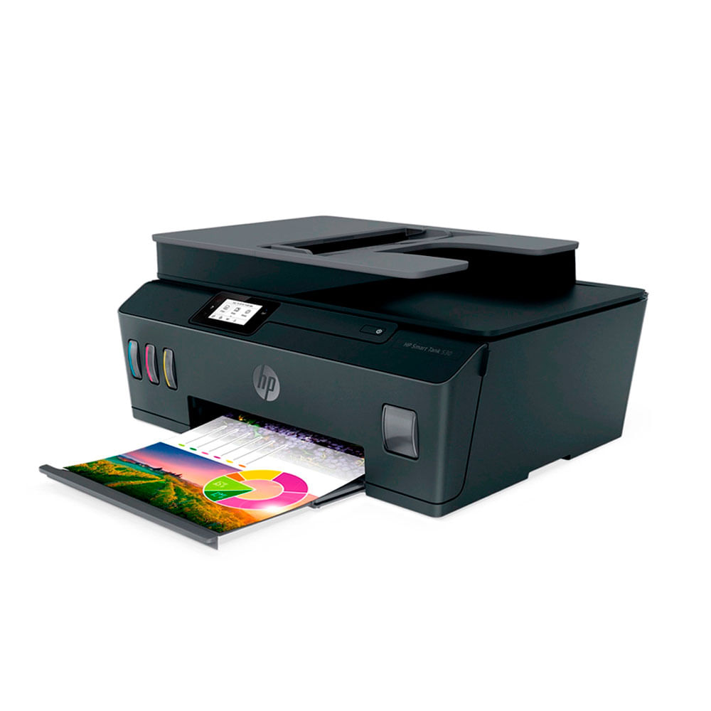 Imagen 2 del producto Impresora multifuncional HP Smart Tank 530, inyección de tinta, inalámbrica, Wi-Fi, con tanques recargables