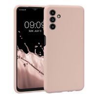 Case para Samsung A04S / A13 5G, amortiguador de choques, protección de cámaras, crema