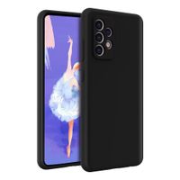 Case para Samsung A52 / A52S, amortiguador de choques, protección de cámaras, negro