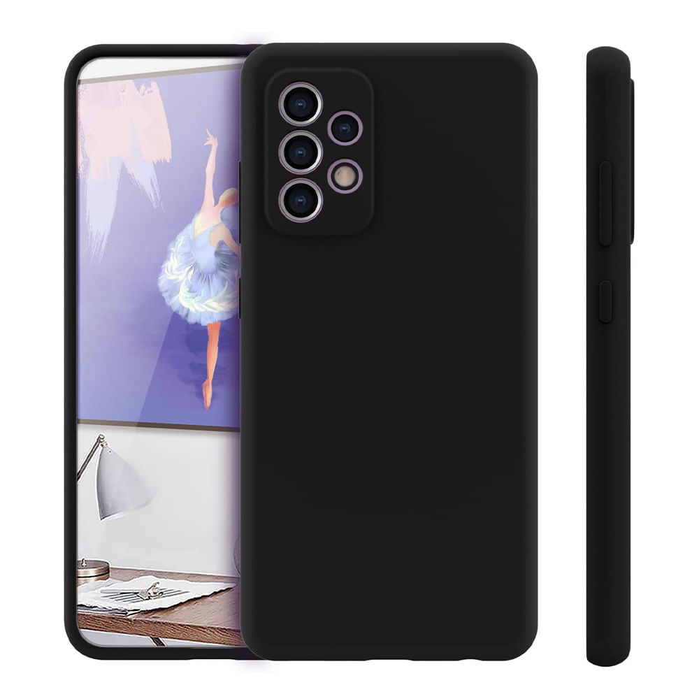 Imagen 2 del producto Case para Samsung A52 / A52S, amortiguador de choques, protección de cámaras, negro