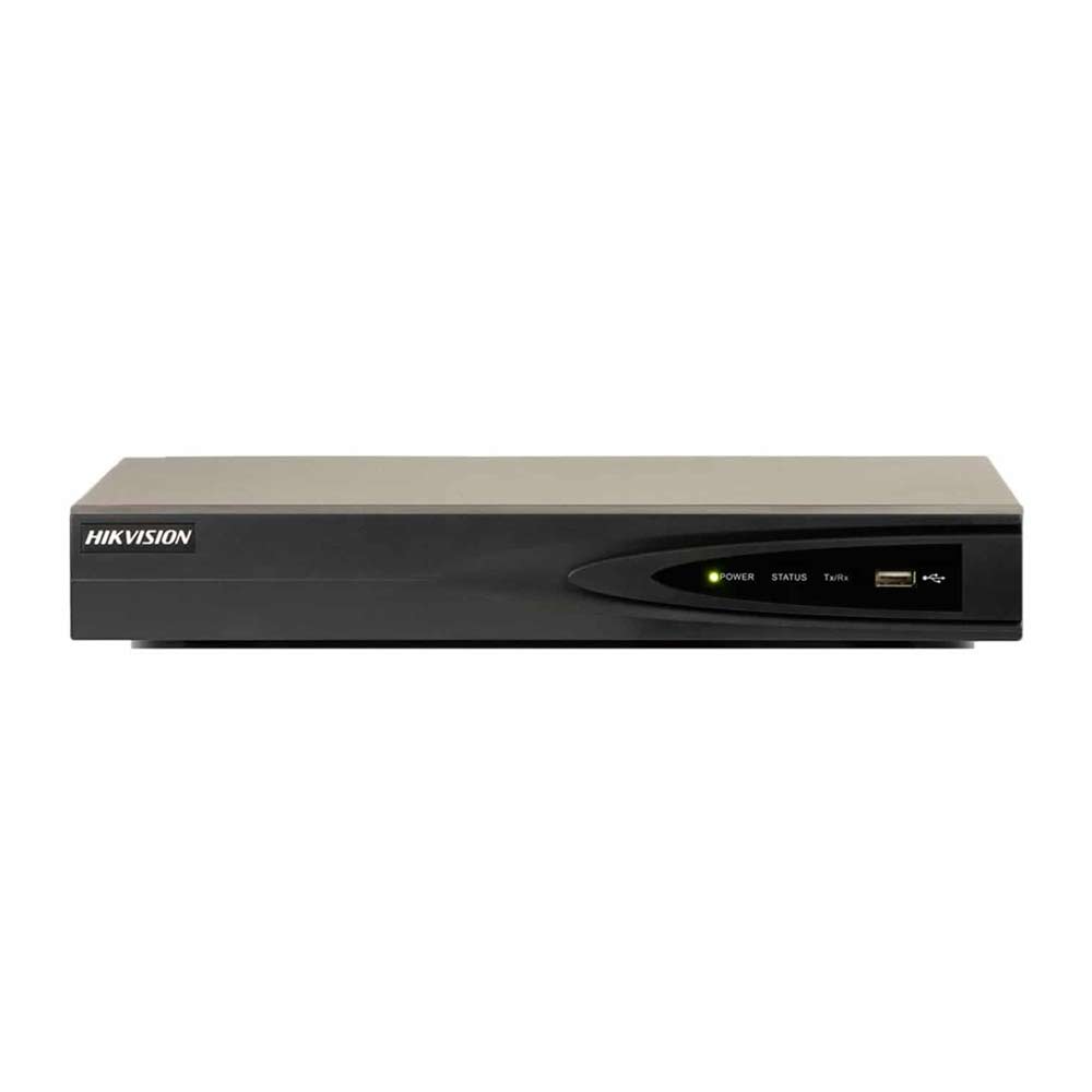 NVR Hikvision DS-7608NI-Q1 de 8 canales, hasta 8MP, 1 SATA, 80 Mbps, negro
