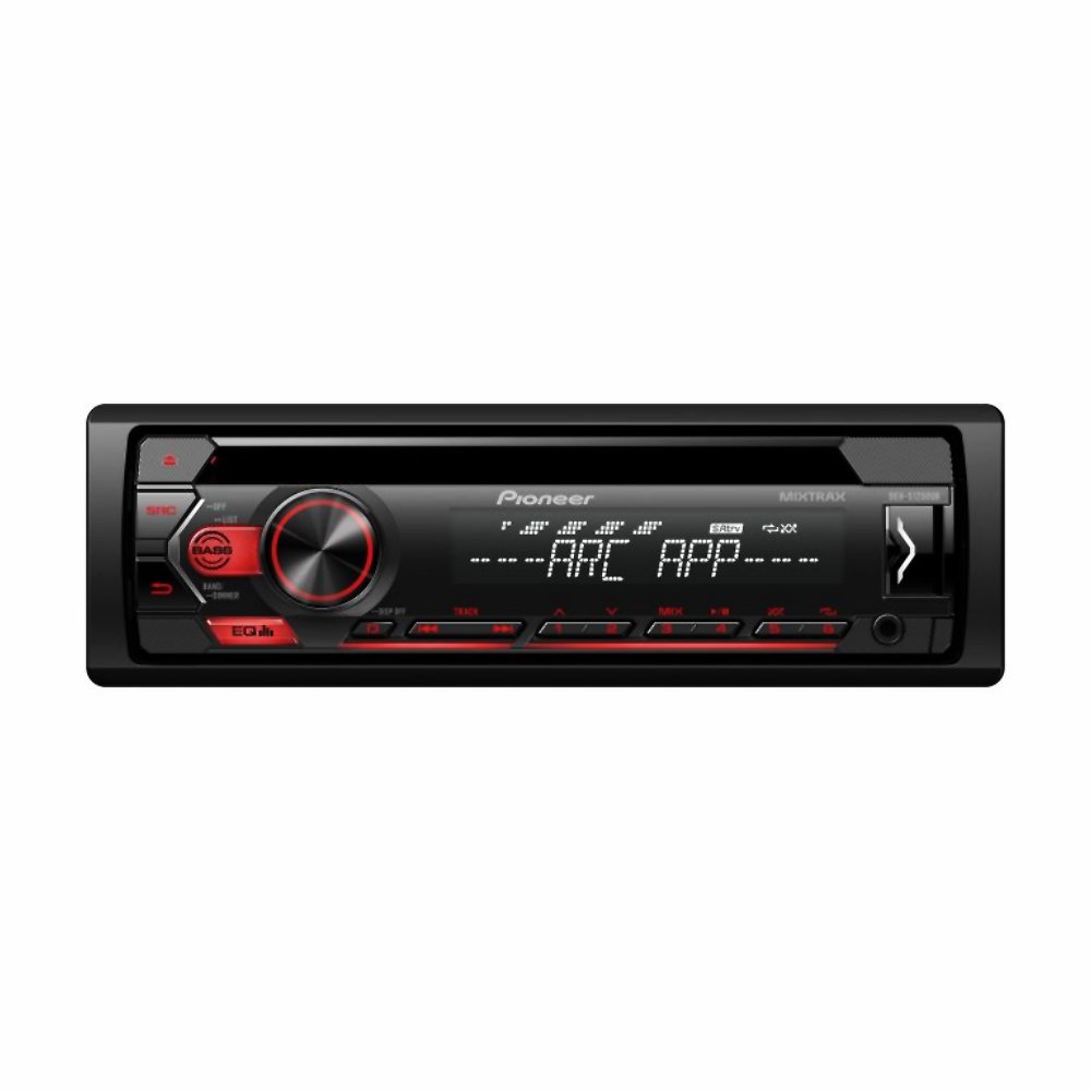 Autoradio Pioneer DEH-S1250UB, Android, CD, USB, Mixtrax, Negro