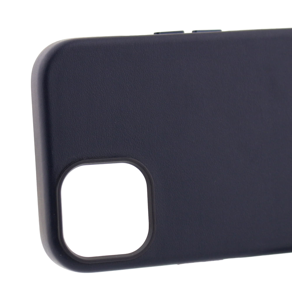 Imagen 2 del producto Case para iPhone 12/12 Pro, piel sintentica, con MagSafe para carga inalámbrica, para accesorios magnéticos, azul