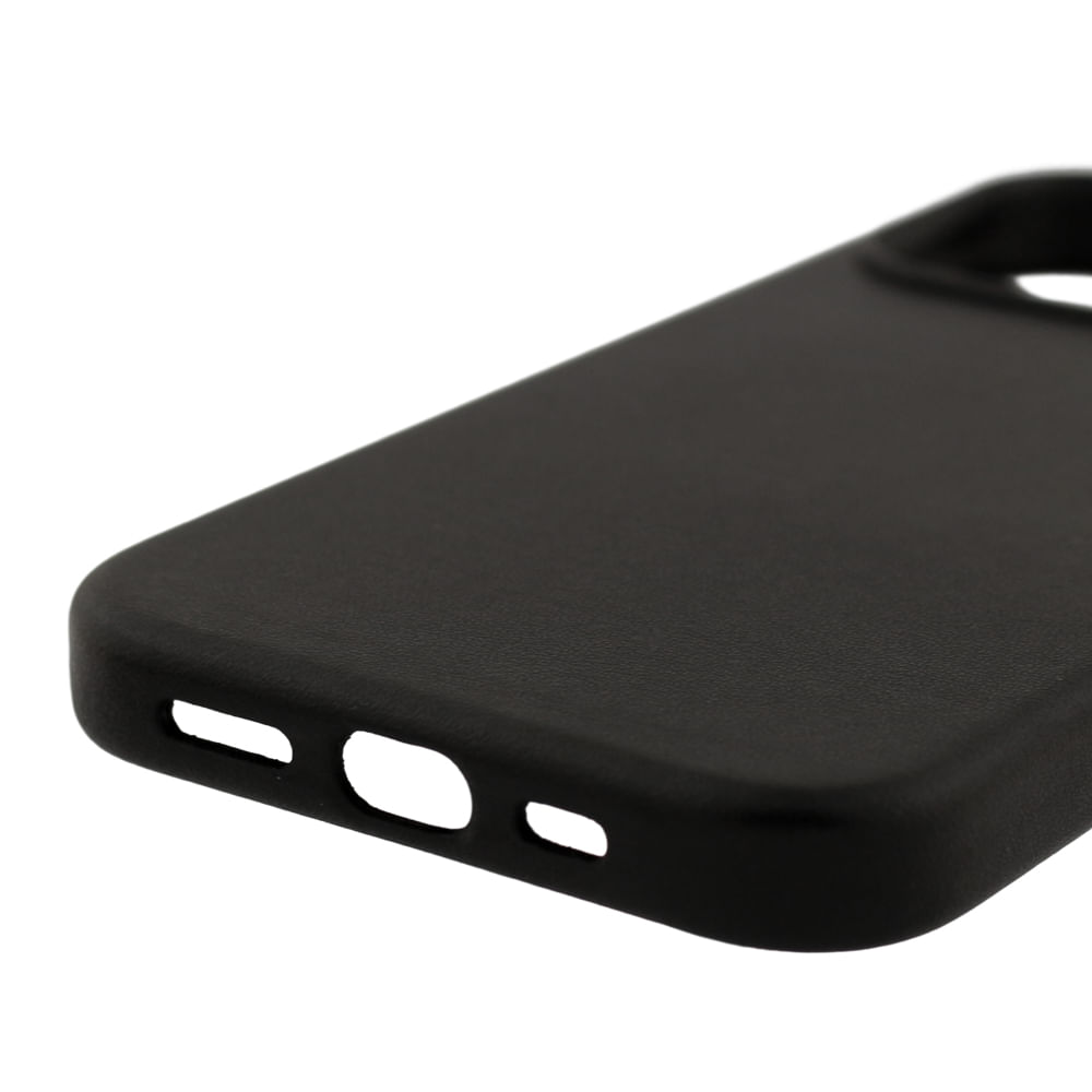 Imagen 2 del producto Case para iPhone 13 Pro, piel sintética, con MagSafe para carga inalámbrica, para accesorios magnéticos, negro