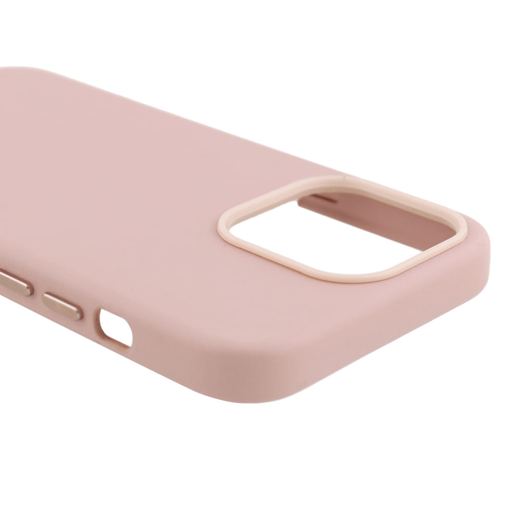 Imagen 2 del producto Case para iPhone 13 Pro, piel sintética, con MagSafe para carga inalámbrica, para accesorios magnéticos, rosado