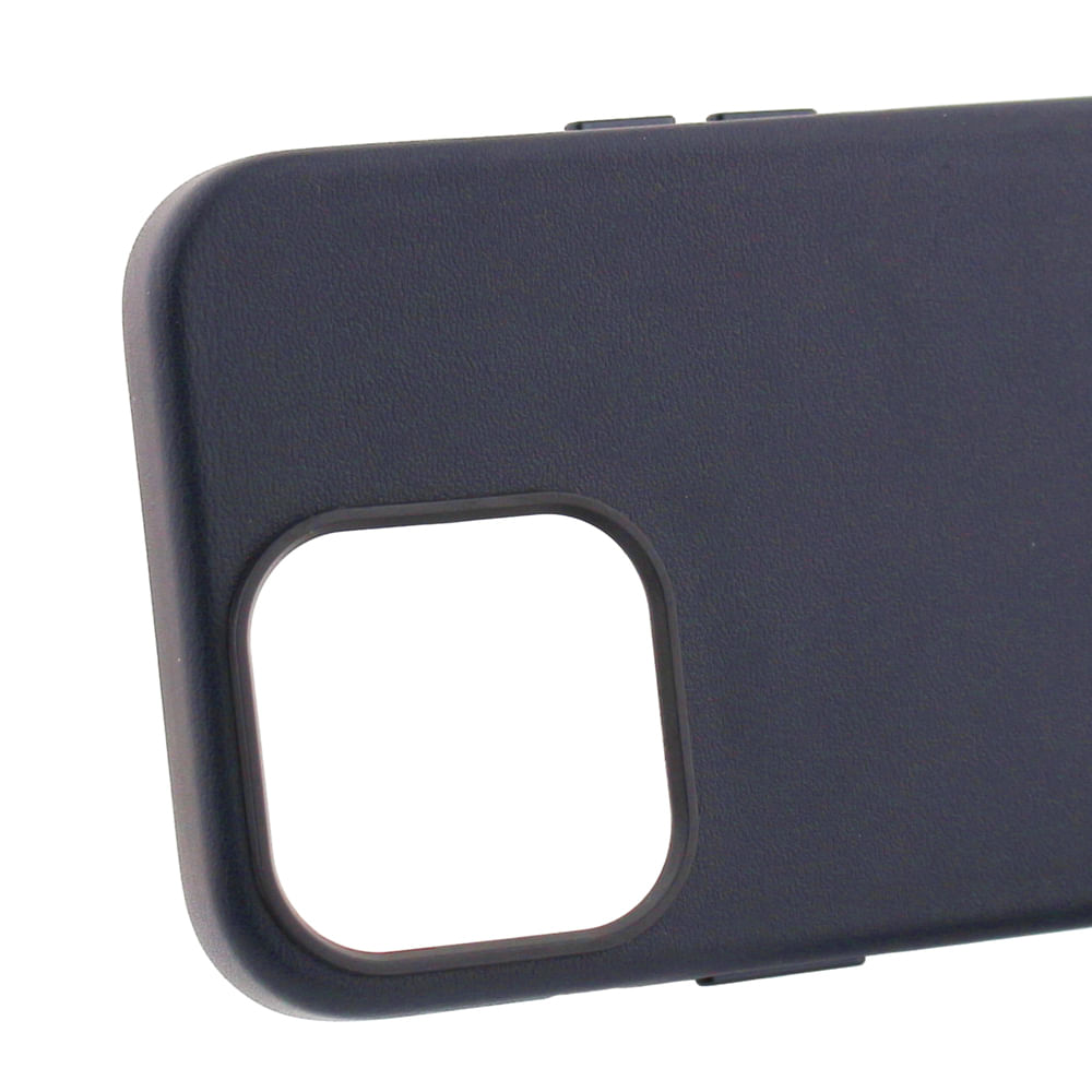 Imagen 2 del producto Case para iPhone 13 Pro, piel sintética, con MagSafe para carga inalámbrica, para accesorios magnéticos, azul