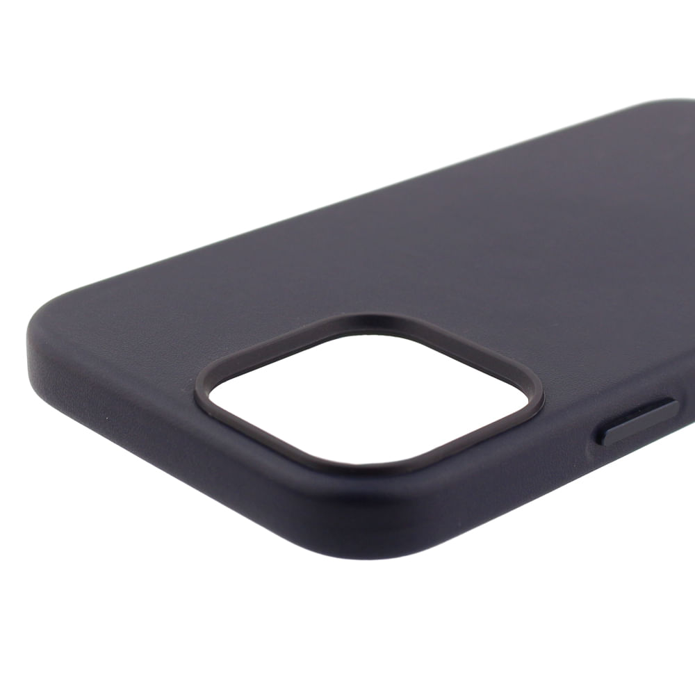 Imagen 2 del producto Case para iPhone 13 Pro Max, piel sintética, con MagSafe para carga inalámbrica, para accesorios magnéticos, azul