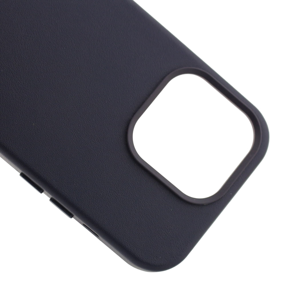 Imagen 2 del producto Case para iPhone 14 Pro, piel sintética, con MagSafe para carga inalámbrica, para accesorios magnéticos, azul