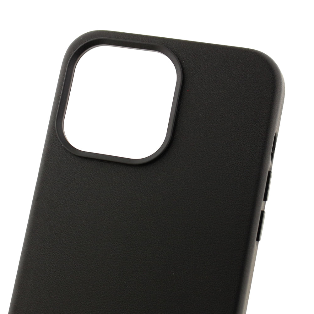 Imagen 2 del producto Case para iPhone 14 Pro Max, piel sintética, con MagSafe para carga inalámbrica, para accesorios magnéticos, negro
