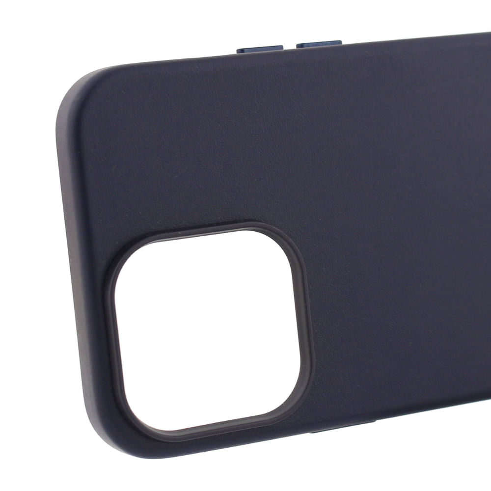 Imagen 2 del producto Case para iPhone 14 Pro Max, piel sintética, con MagSafe para carga inalámbrica, para accesorios magnéticos, azul