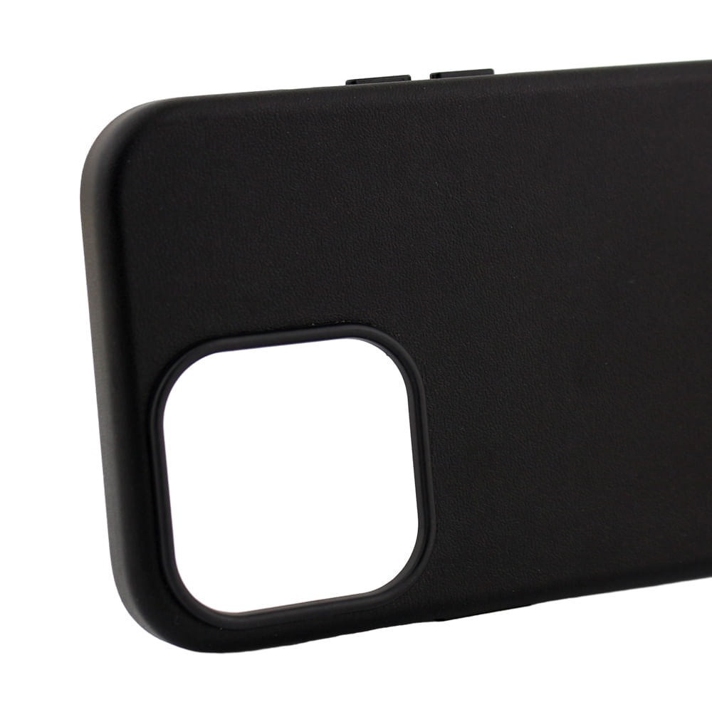 Imagen 2 del producto Case para iPhone 15 Pro Max, piel sintética, con MagSafe para carga inalámbrica, para accesorios magnéticos, negro