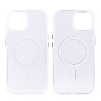 Case para iPhone 13 Pro Max, con MagSafe para carga inalámbrica, para accesorios magnéticos,TPU rígido, transparente
