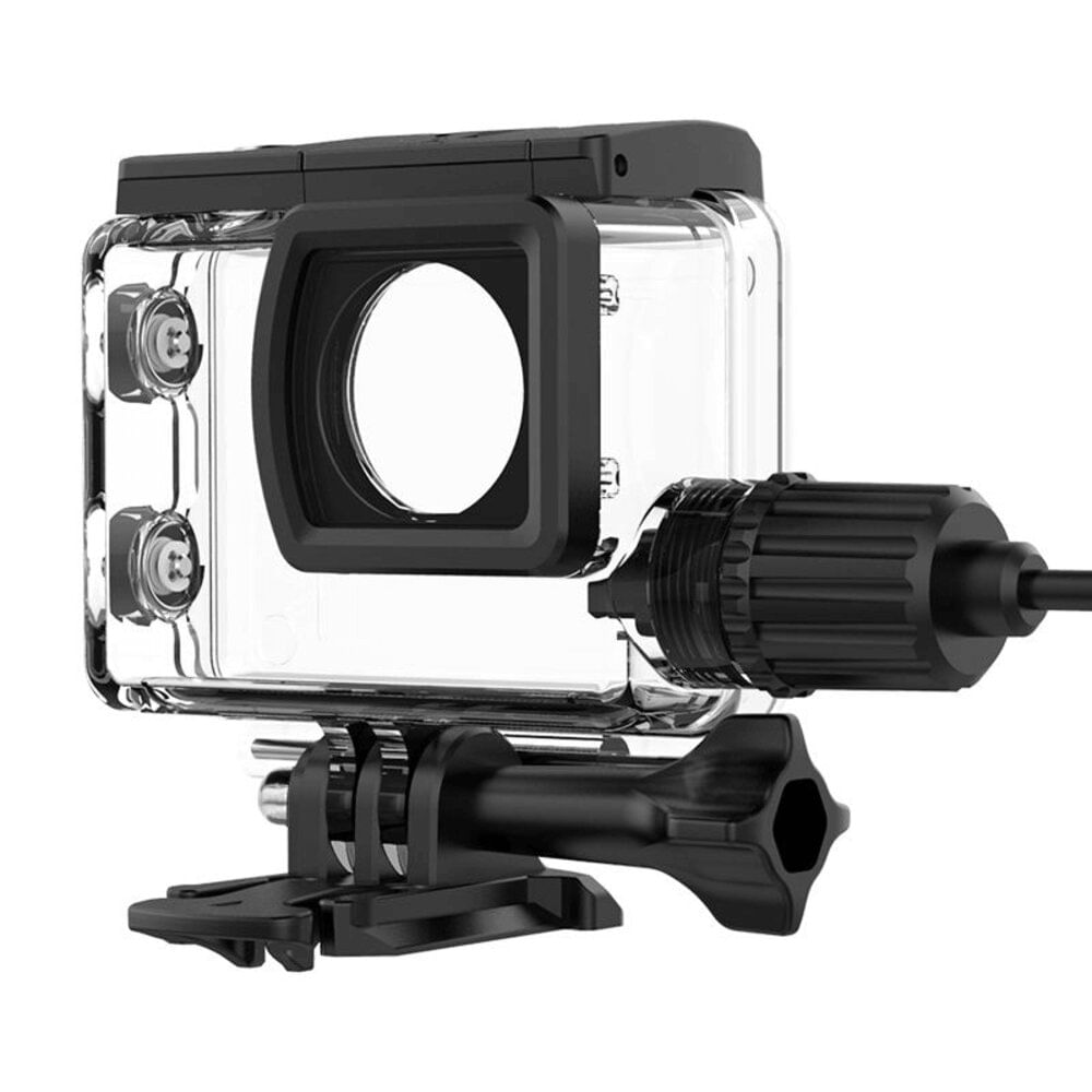 Carcasa SJCAM para cámaras SJ6 series para moto con salida de cable USB para cargador.