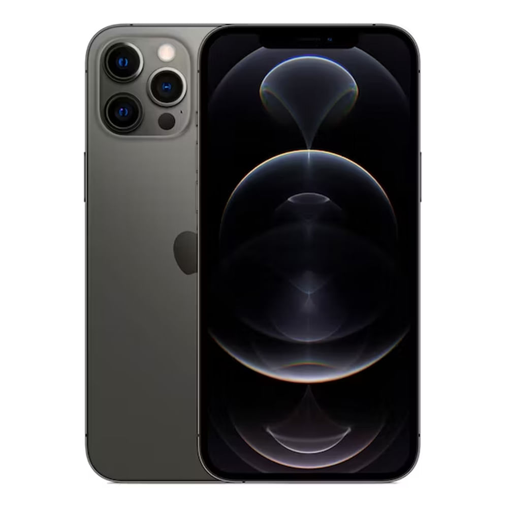 Imagen 1 del producto Acondicionado: iPhone 12 Pro 256GB, 6GB RAM, cámara trasera 12MP y frontal 12MP, 6.1"", negro