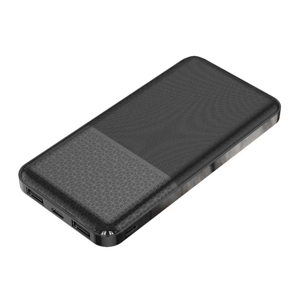 Imagen 1 del producto Batería externa Izuum MP32 10000 mAh, 12W, 2 usb + 1 tipo c, negro