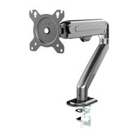 Rack para Monitor Vesa, hasta 27"", peso máx. 8kg, giro 45° a 90°, gris