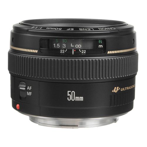 Lente Canon EF 50 mm f/1.4 USM