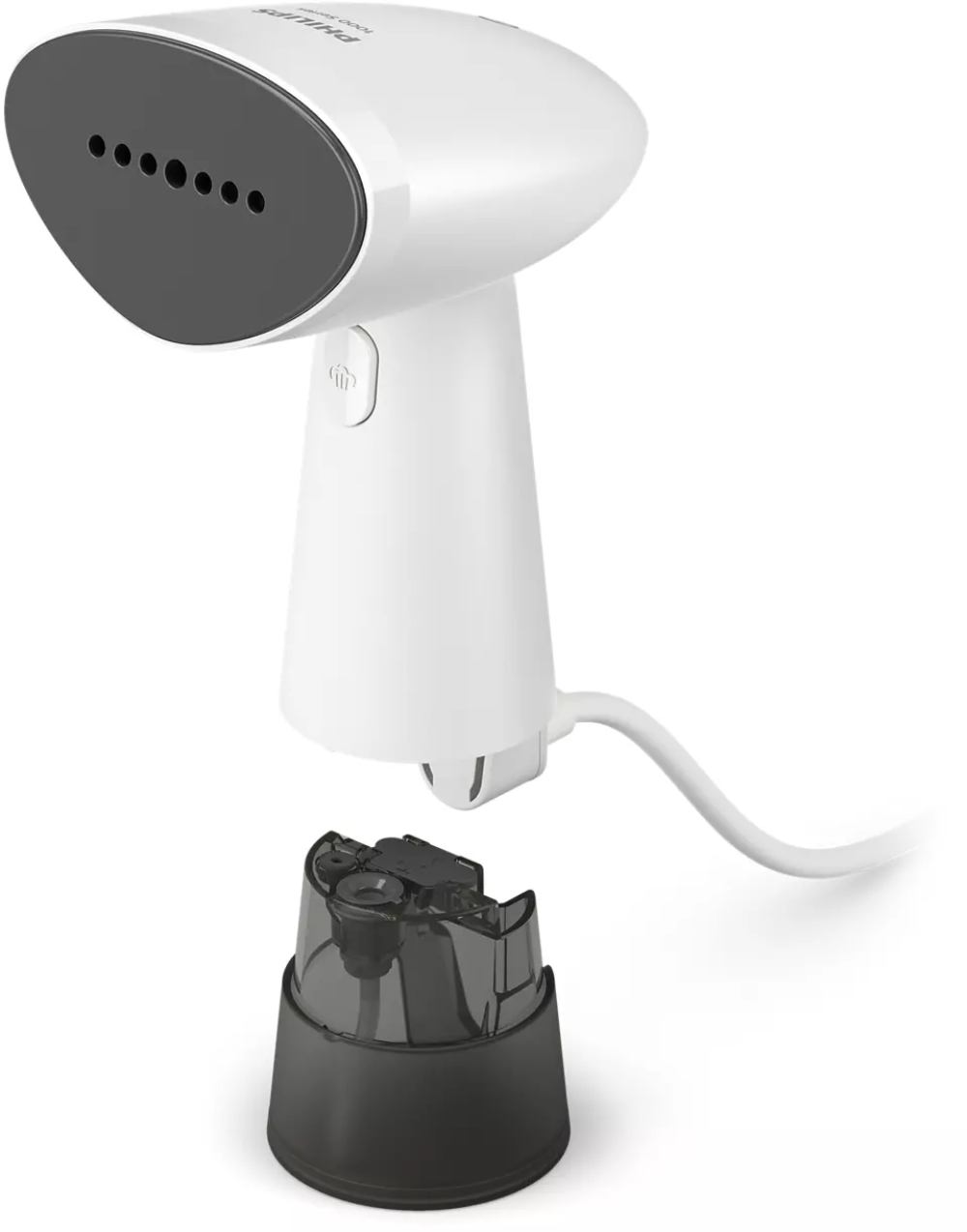 Imagen 2 del producto Plancha de Vapor Portátil Philips STH1010-10, capacidad 85ml, cable 1.6m, indicador de luz, blanco