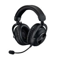 Audífonos gamer inalámbrico Logitech G Pro X 2 lightspeed conexión usb, 38 ohm, sensibilidad 87.8 dB, PC y consola, negro