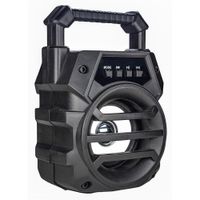 Parlante bluetooth Izuum Portátil 3W, radio FM integrada, conexión usb y luces