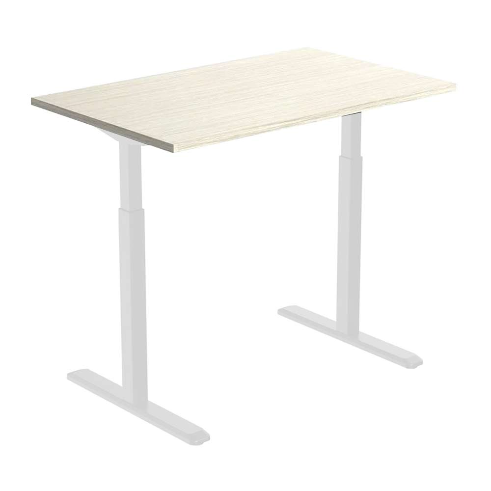 Tablero para escritorio eléctrico Brateck 150 x 75 cm, paulownia