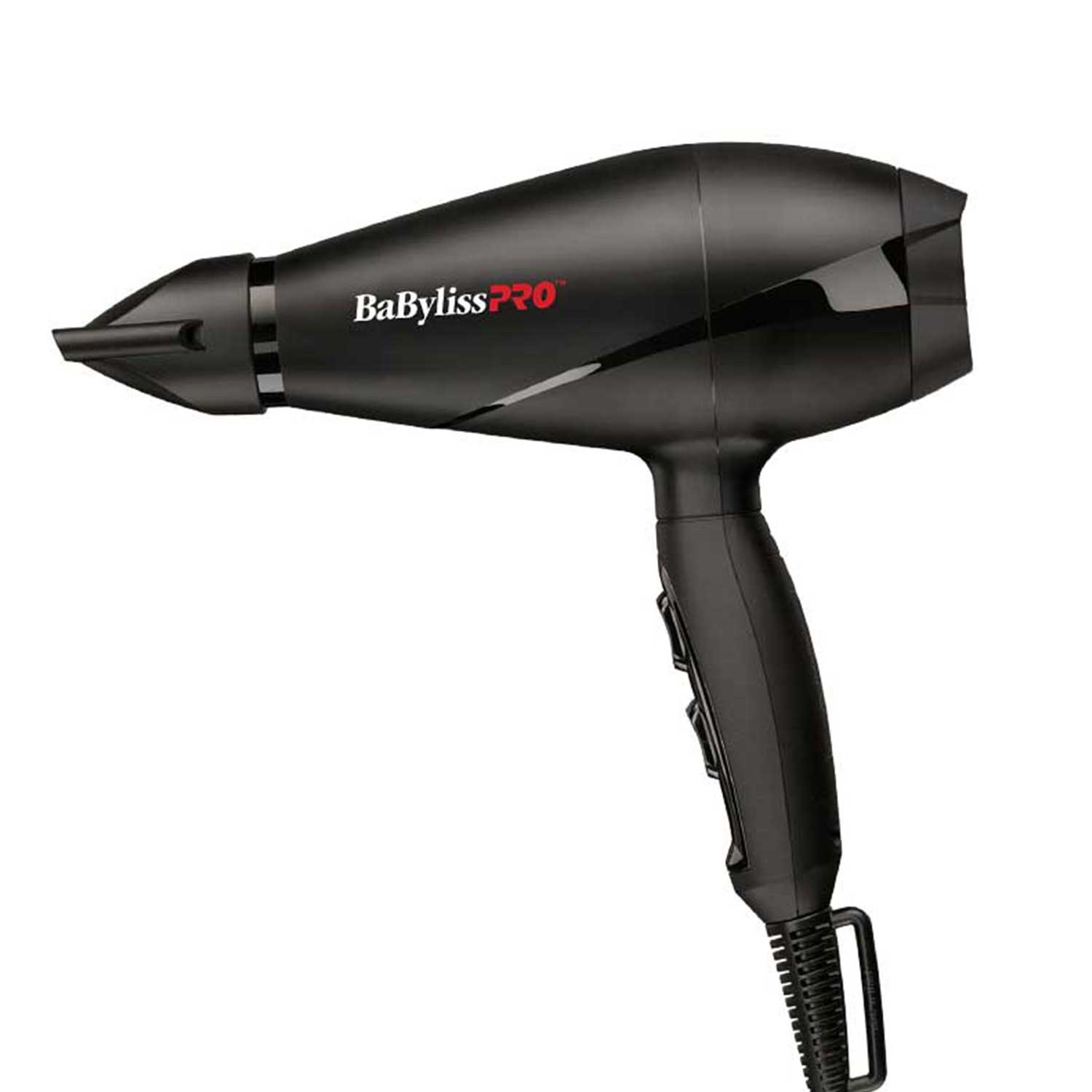 Imagen 2 del producto Secador de cabello BaBylissPRO Hair Dryer, 2000W, 3 niveles de velocidad, 3 niveles de temperatura, negro