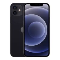 Acondicionado: iPhone 12 64GB, 4GB, cámara trasera 12MP y frontal 12MP, 6.1"", negro