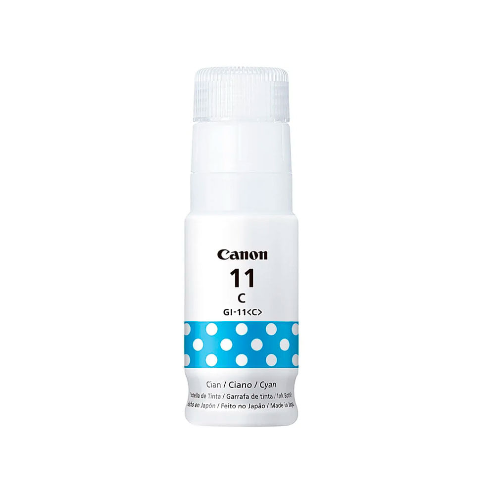 Imagen 2 del producto Botella de Tinta Canon GI-11 Cyan 70ml