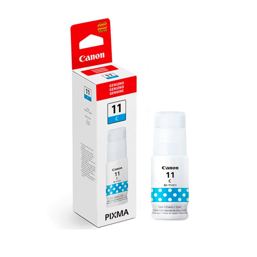 Imagen 1 del producto Botella de Tinta Canon GI-11 Cyan 70ml