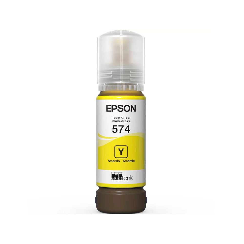 Imagen 2 del producto Botella de Tinta Epson 574 Amarillo T574420 70ml