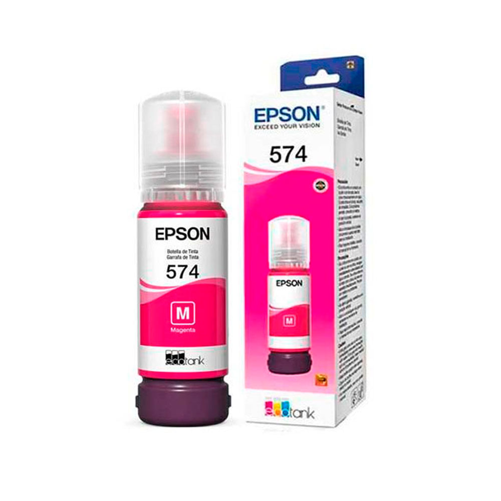 Imagen 1 del producto Botella de Tinta Epson 574 Magenta T574320 70ml