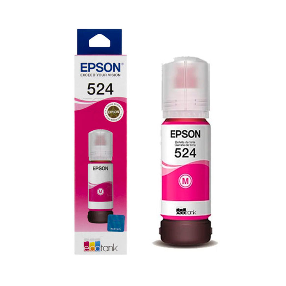 Imagen 2 del producto Botella de Tinta Epson 524 Magenta T524320-AL