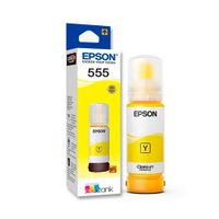 Botella de Tinta Epson 555 Amarillo T555420-AL, 70ml