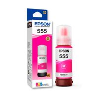 Botella de Tinta Epson 555 Magenta T555320-AL, 70ml