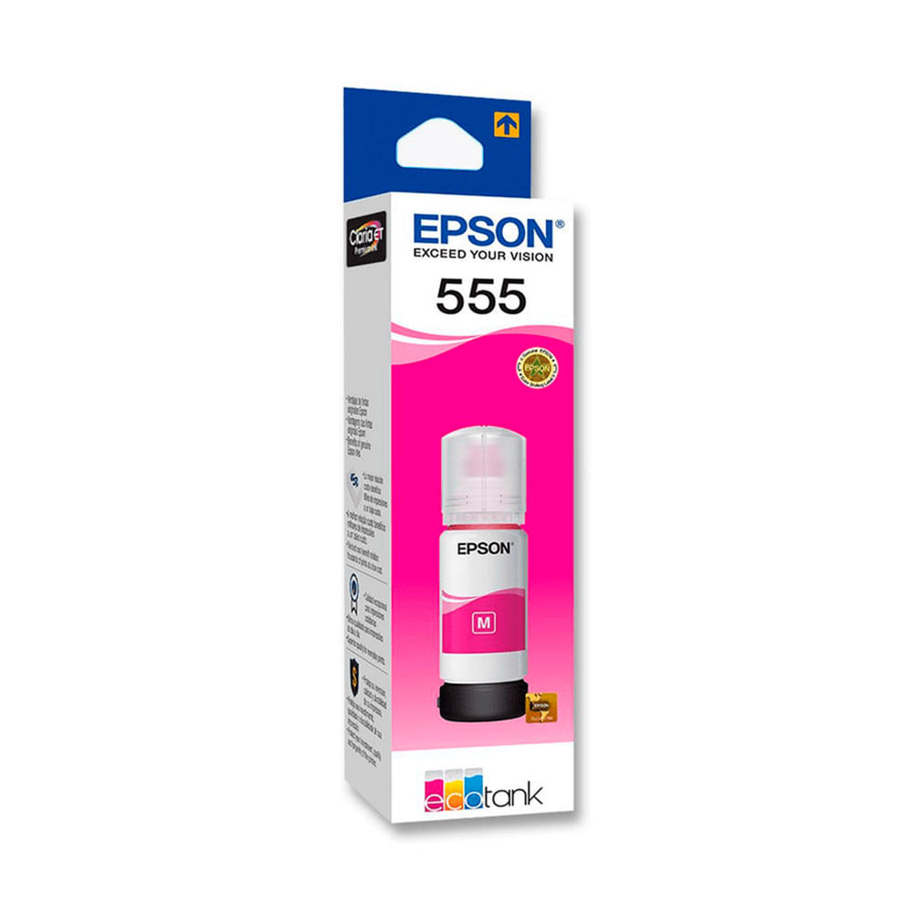 Imagen 2 del producto Botella de Tinta Epson 555 Magenta T555320-AL, 70ml