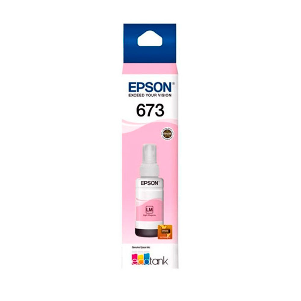 Imagen 1 del producto Botella de Tinta Epson 673 Magenta Light T673620, 70ml