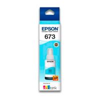 Botella de Tinta Epson 673 Cyan Light T673520L800 / L805 / L850 / L1800