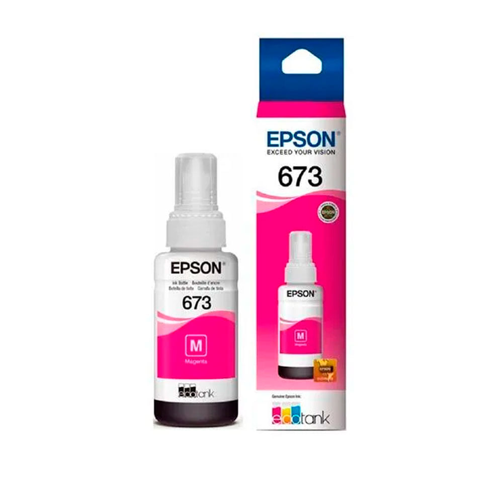 Imagen 2 del producto Botella de Tinta Epson 673 Magenta T673320 L800/L850/L1800