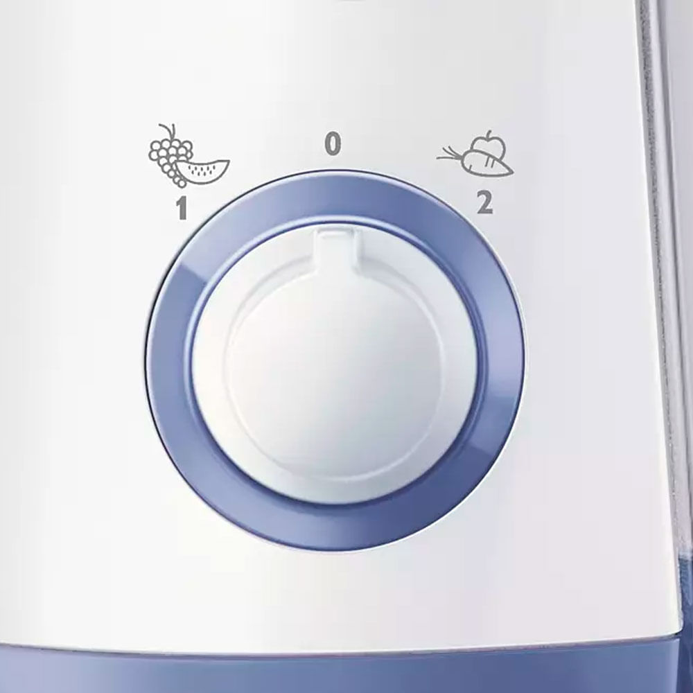 Imagen 2 del producto Extractor Philips Daily Collection HR1811_70, capacidad 500 ml, 2 velocidades, análogo, blanco